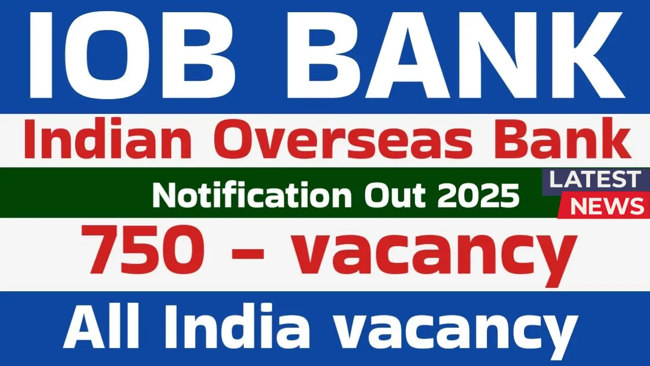 Indian Overseas Bank Vacancy 2025